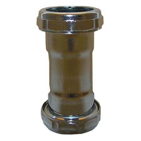 LARSEN SUPPLY CO 03-3871 1.25 in. Lavatory Drain Coupling - Chrome 662033